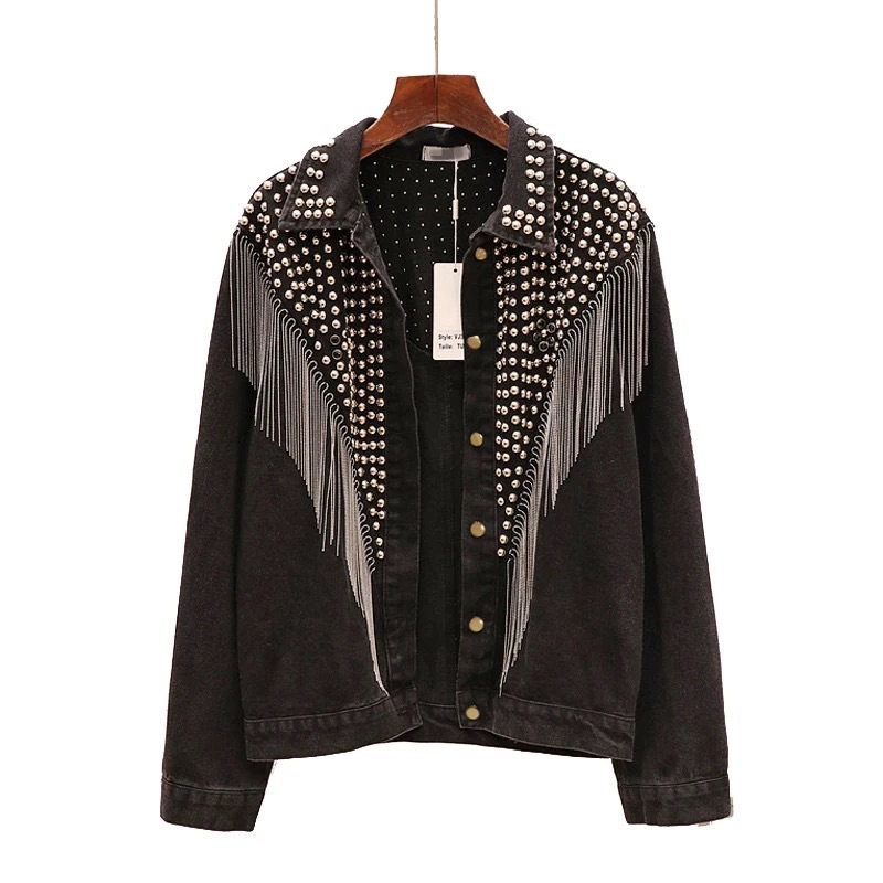 Stud Denim Jacket